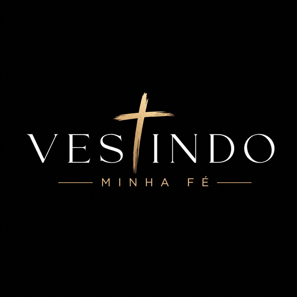 Logotipo original Vestindo Minha Fé